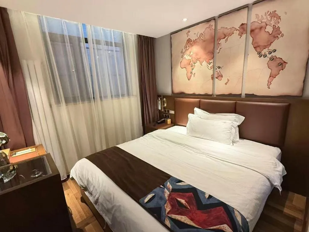 Bed in James Joyce Coffetel·Beijing South Muxiyuan Metro Station