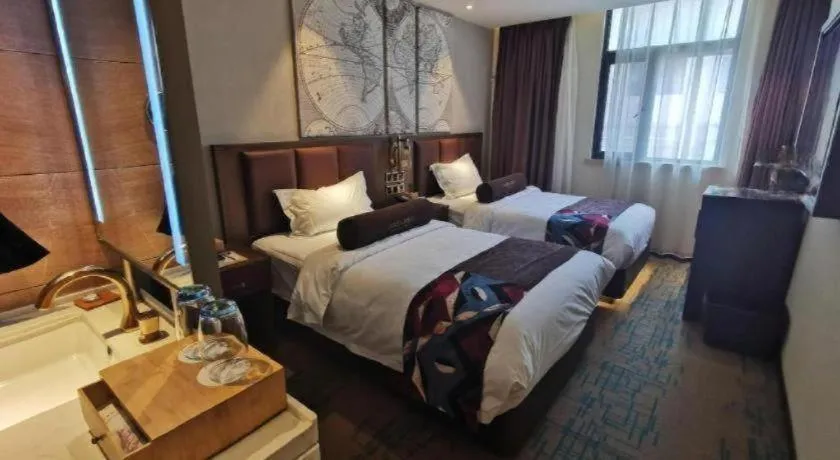 Bed in James Joyce Coffetel·Beijing South Muxiyuan Metro Station