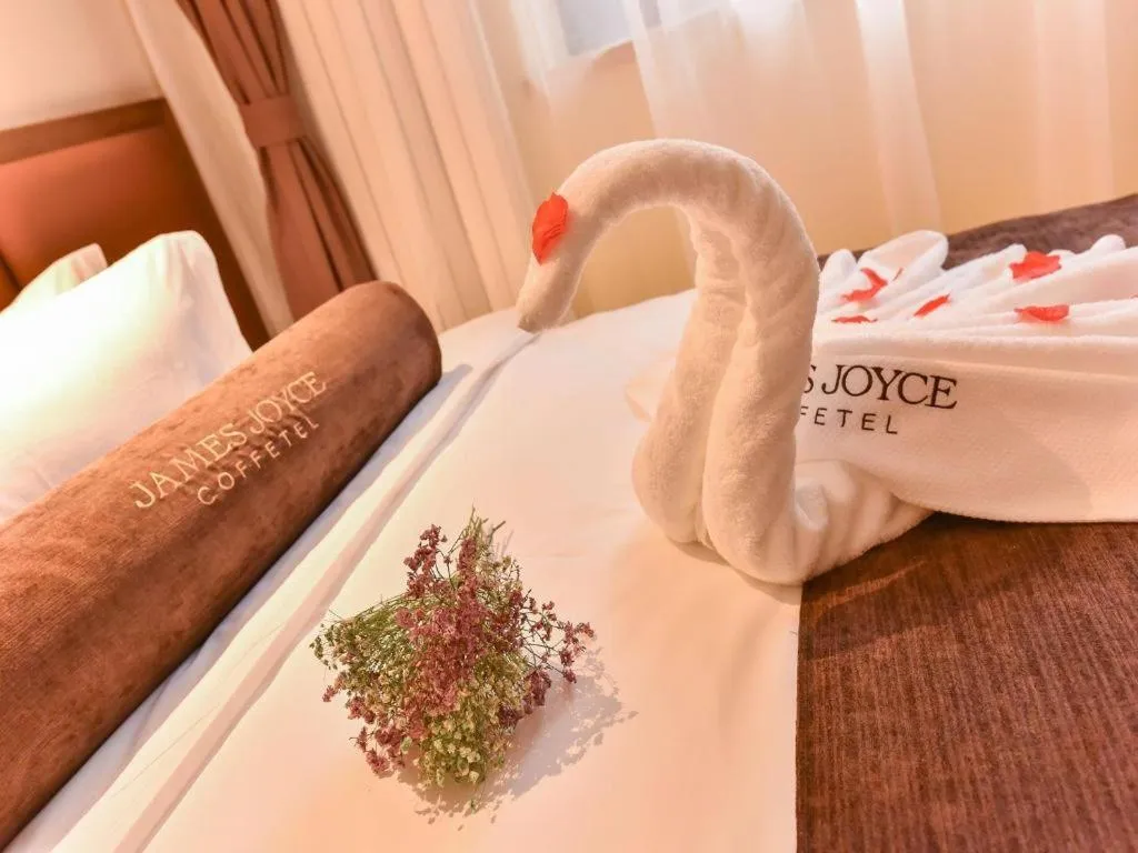 Bed in James Joyce Coffetel·Beijing South Muxiyuan Metro Station