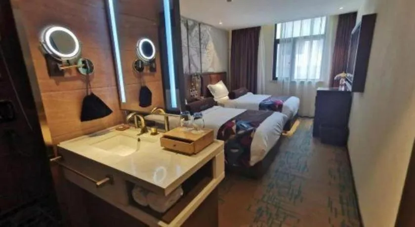 Bed in James Joyce Coffetel·Beijing South Muxiyuan Metro Station