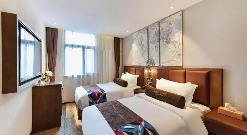 Bed in James Joyce Coffetel·Beijing South Muxiyuan Metro Station