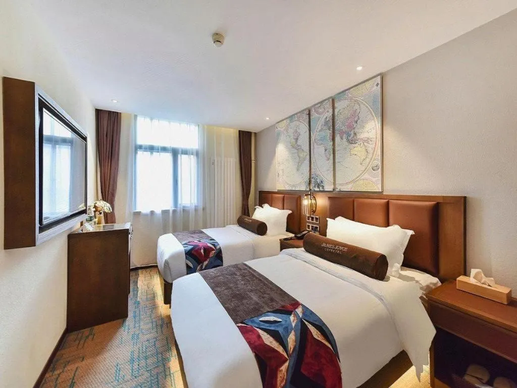 Bed in James Joyce Coffetel·Beijing South Muxiyuan Metro Station