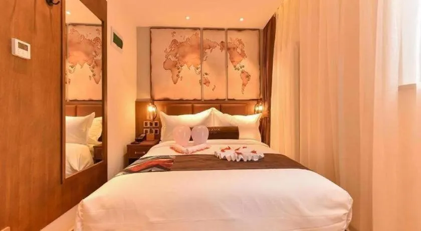 Bed in James Joyce Coffetel·Beijing South Muxiyuan Metro Station