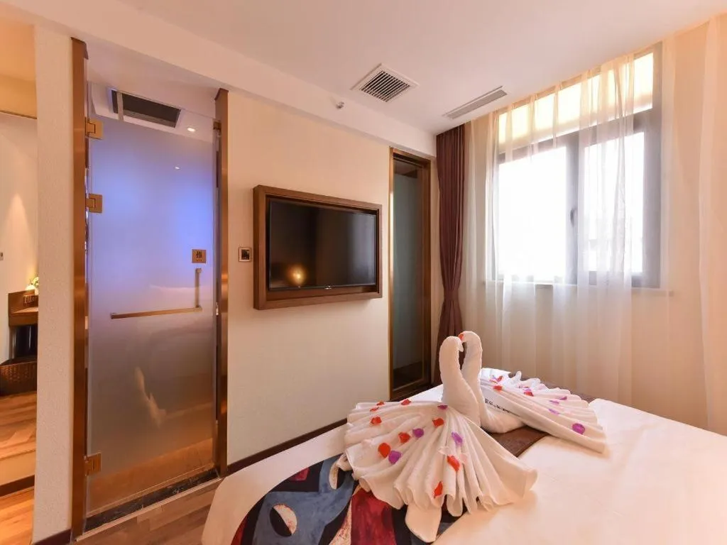 Bed in James Joyce Coffetel·Beijing South Muxiyuan Metro Station