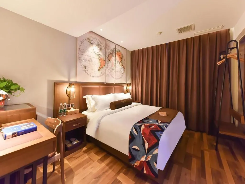 Bed in James Joyce Coffetel·Beijing South Muxiyuan Metro Station