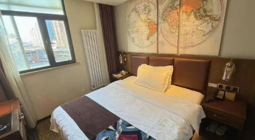 Bed in James Joyce Coffetel·Beijing South Muxiyuan Metro Station