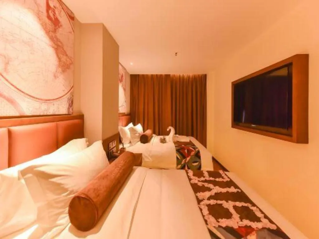 Bed in James Joyce Coffetel·Beijing South Muxiyuan Metro Station