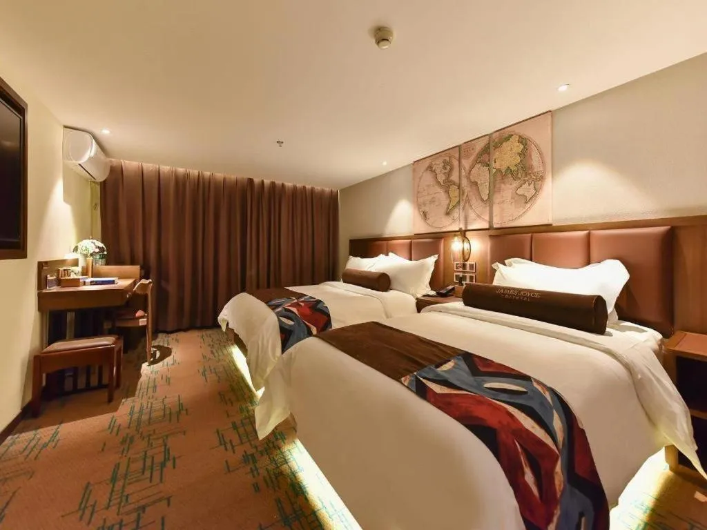 Bed in James Joyce Coffetel·Beijing South Muxiyuan Metro Station