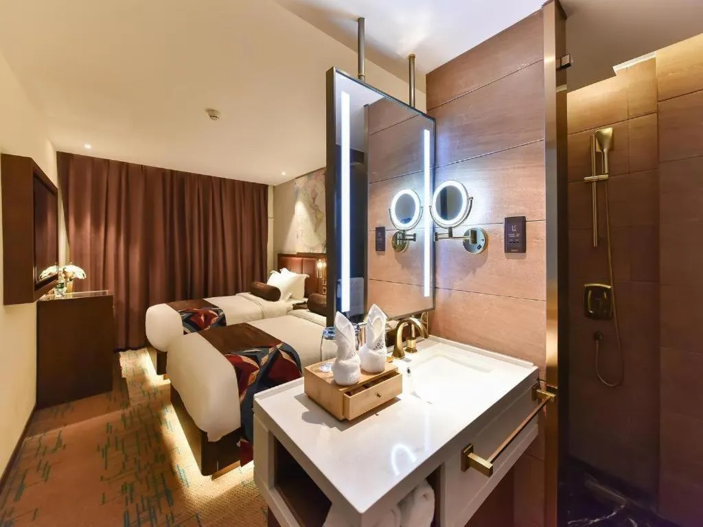 Bed in James Joyce Coffetel·Beijing South Muxiyuan Metro Station