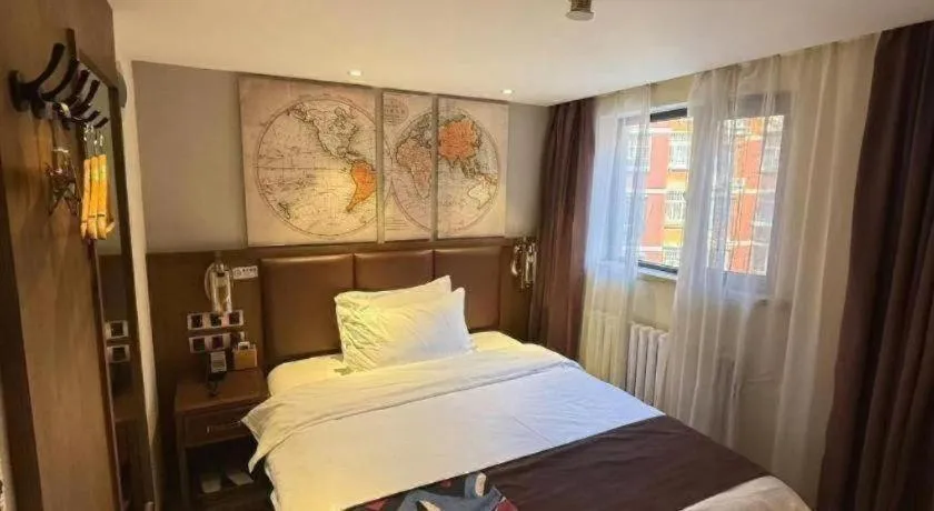 Bed in James Joyce Coffetel·Beijing South Muxiyuan Metro Station