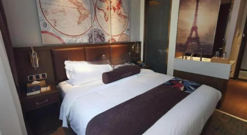 Bed in James Joyce Coffetel·Beijing South Muxiyuan Metro Station