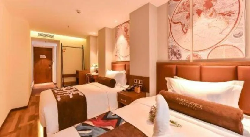 Bed in James Joyce Coffetel·Beijing South Muxiyuan Metro Station