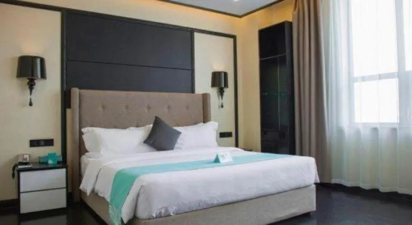 Bed in Xana Hotelle·Lianyungang Donghai