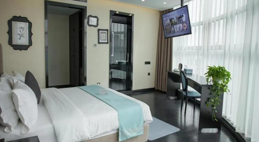 Bed in Xana Hotelle·Lianyungang Donghai