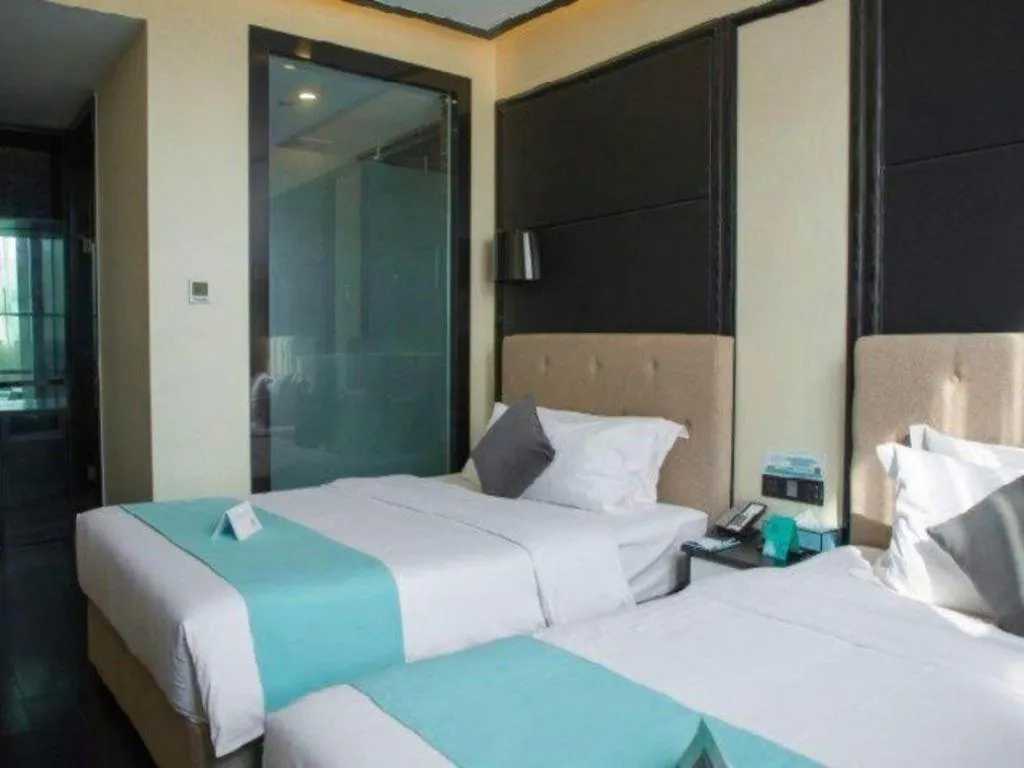 Bed in Xana Hotelle·Lianyungang Donghai