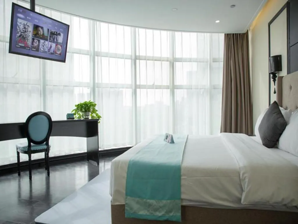 Bed in Xana Hotelle·Lianyungang Donghai