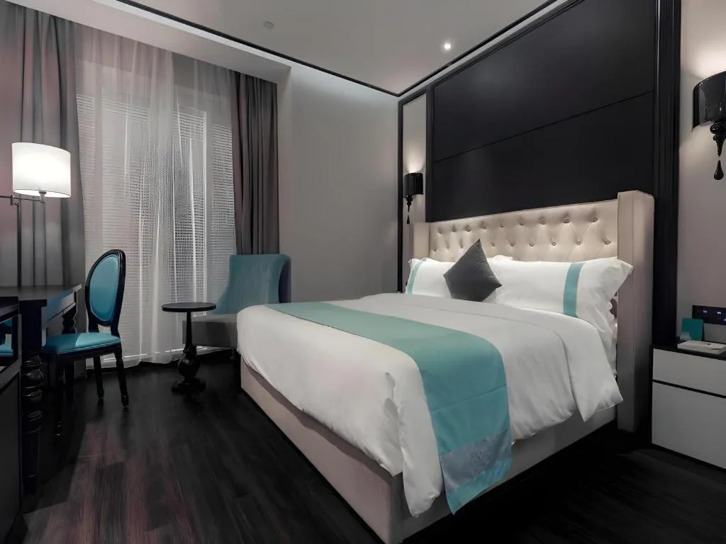 Bed in Xana Hotelle·Lianyungang Donghai