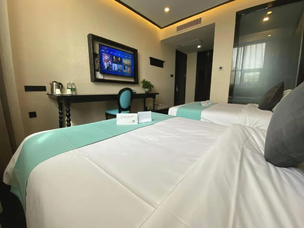 Bed in Xana Hotelle·Lianyungang Donghai