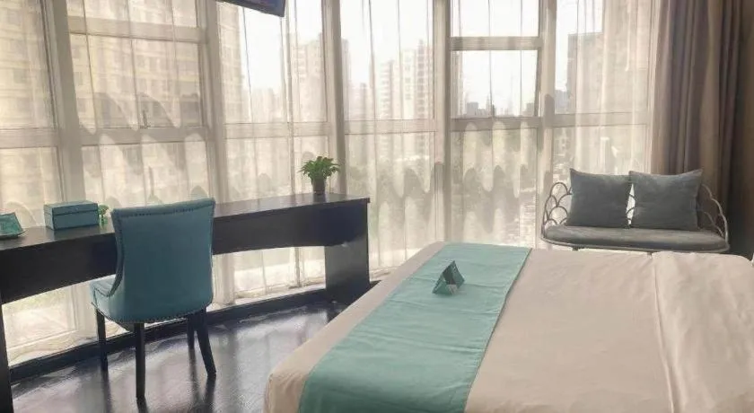 Bed in Xana Hotelle·Lianyungang Donghai