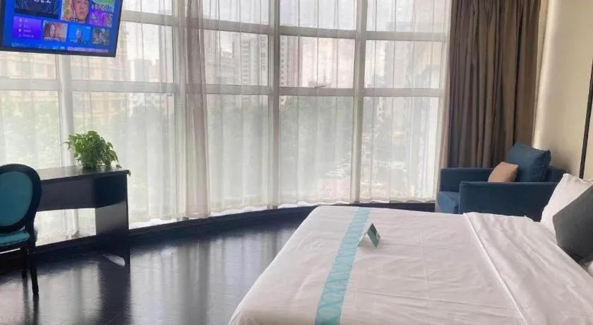 Bed in Xana Hotelle·Lianyungang Donghai