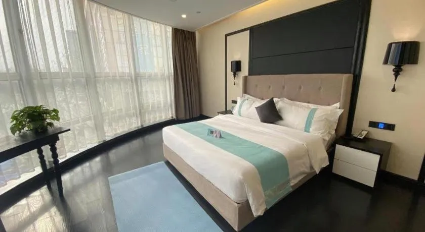 Bed in Xana Hotelle·Lianyungang Donghai