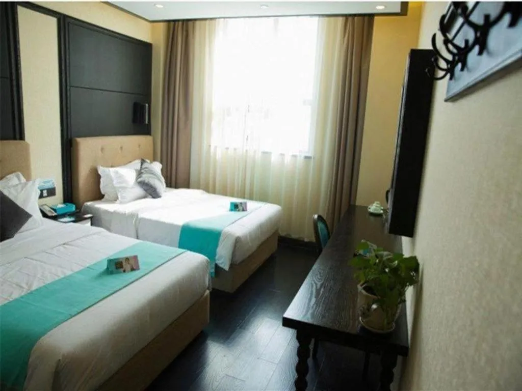 Bed in Xana Hotelle·Lianyungang Donghai