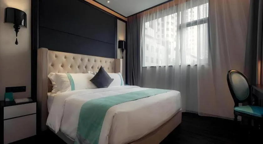 Bed in Xana Hotelle·Lianyungang Donghai