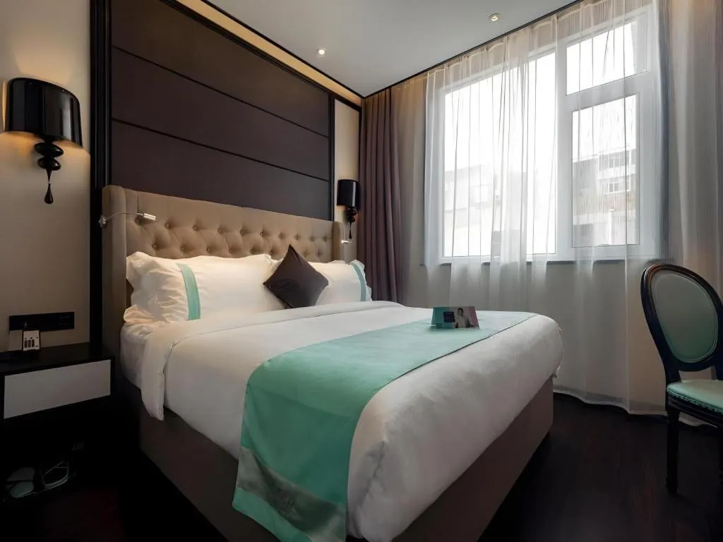 Bed in Xana Hotelle·Lianyungang Donghai