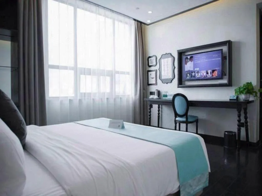 Bed in Xana Hotelle·Lianyungang Donghai