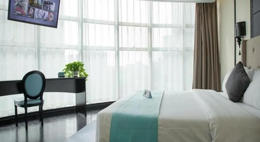 Bed in Xana Hotelle·Lianyungang Donghai