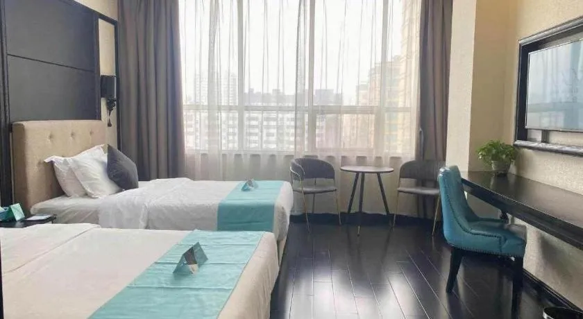 Bed in Xana Hotelle·Lianyungang Donghai