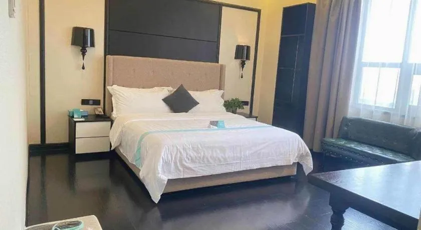 Bed in Xana Hotelle·Lianyungang Donghai