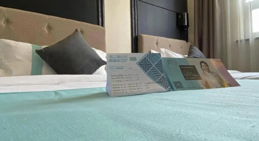 Bed in Xana Hotelle·Lianyungang Donghai