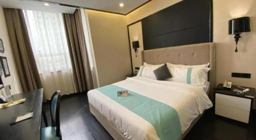 Bed in Xana Hotelle·Lianyungang Donghai