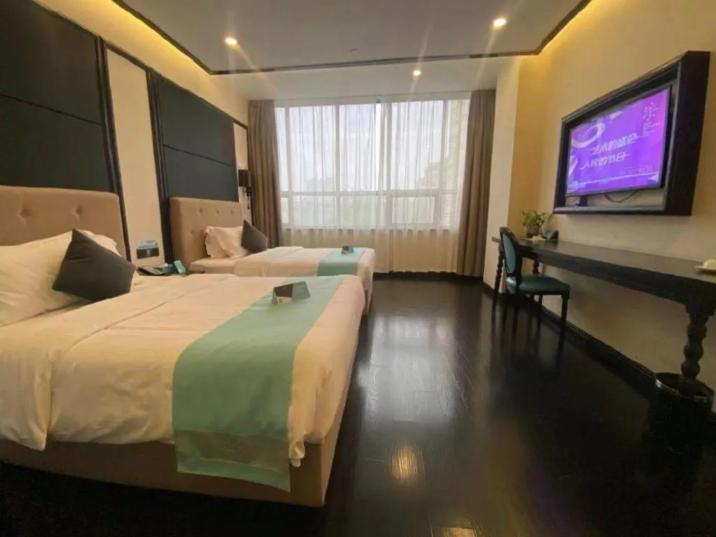 Bed in Xana Hotelle·Lianyungang Donghai