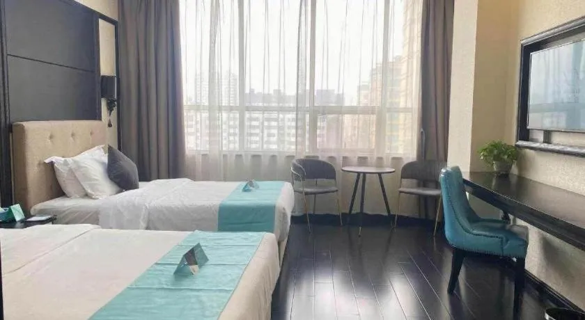 Bed in Xana Hotelle·Lianyungang Donghai