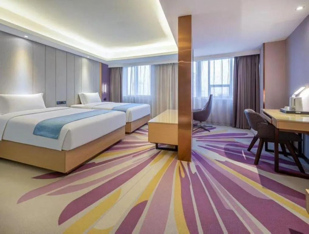 Bed in Lavande Hotel·Jining Party School Building