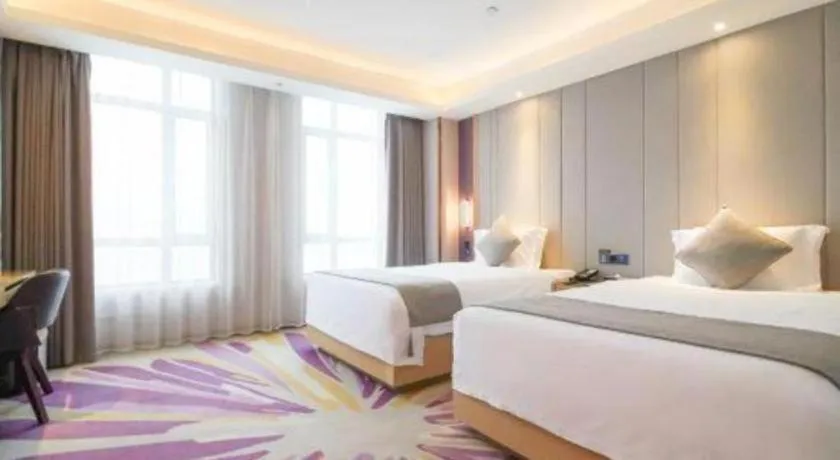 Bed in Lavande Hotel·Jining Party School Building