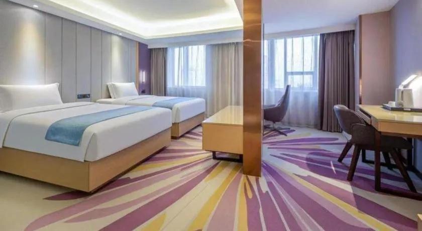 Bed in Lavande Hotel·Jining Party School Building