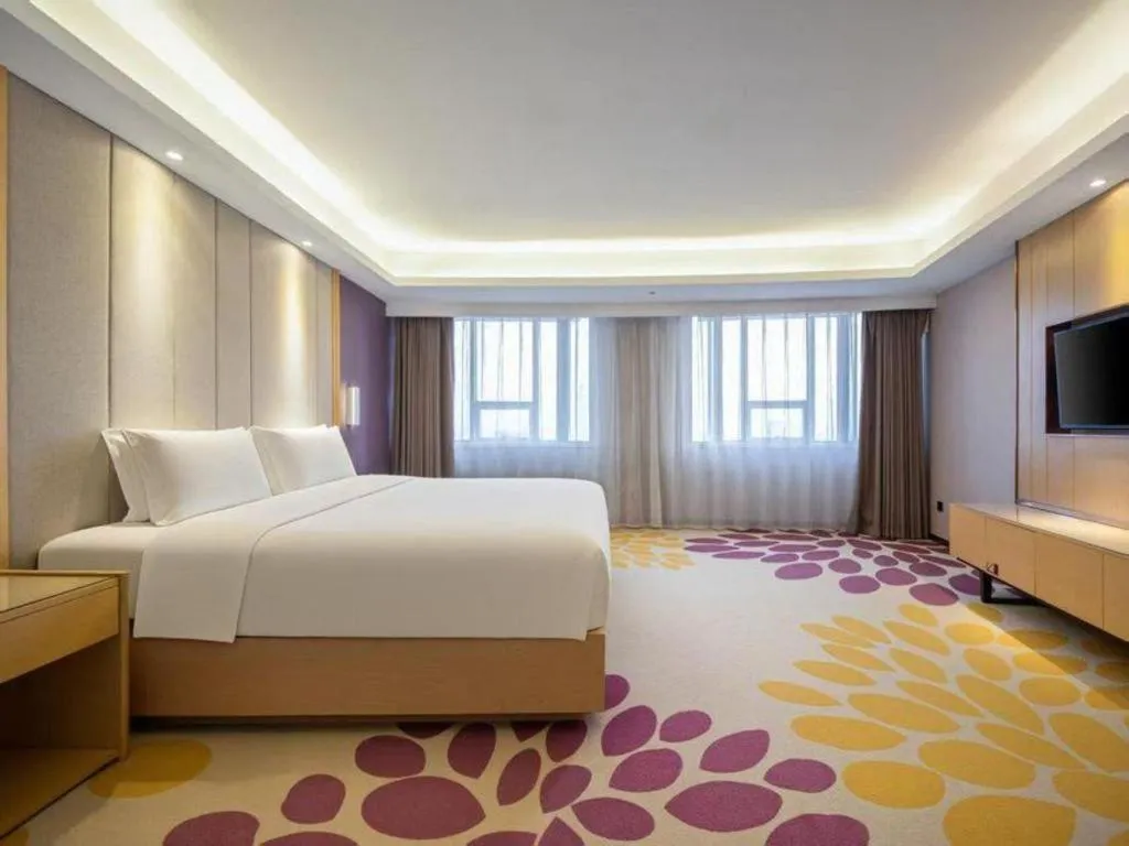 Bed in Lavande Hotel·Jining Party School Building