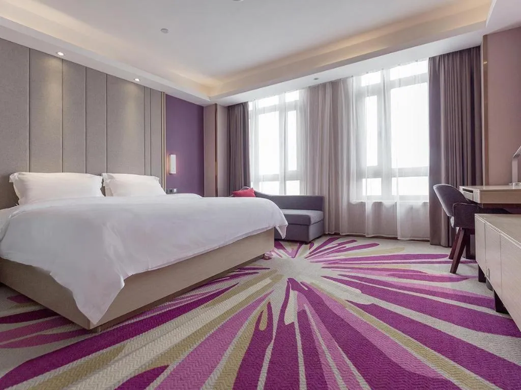 Bed in Lavande Hotel·Jining Party School Building