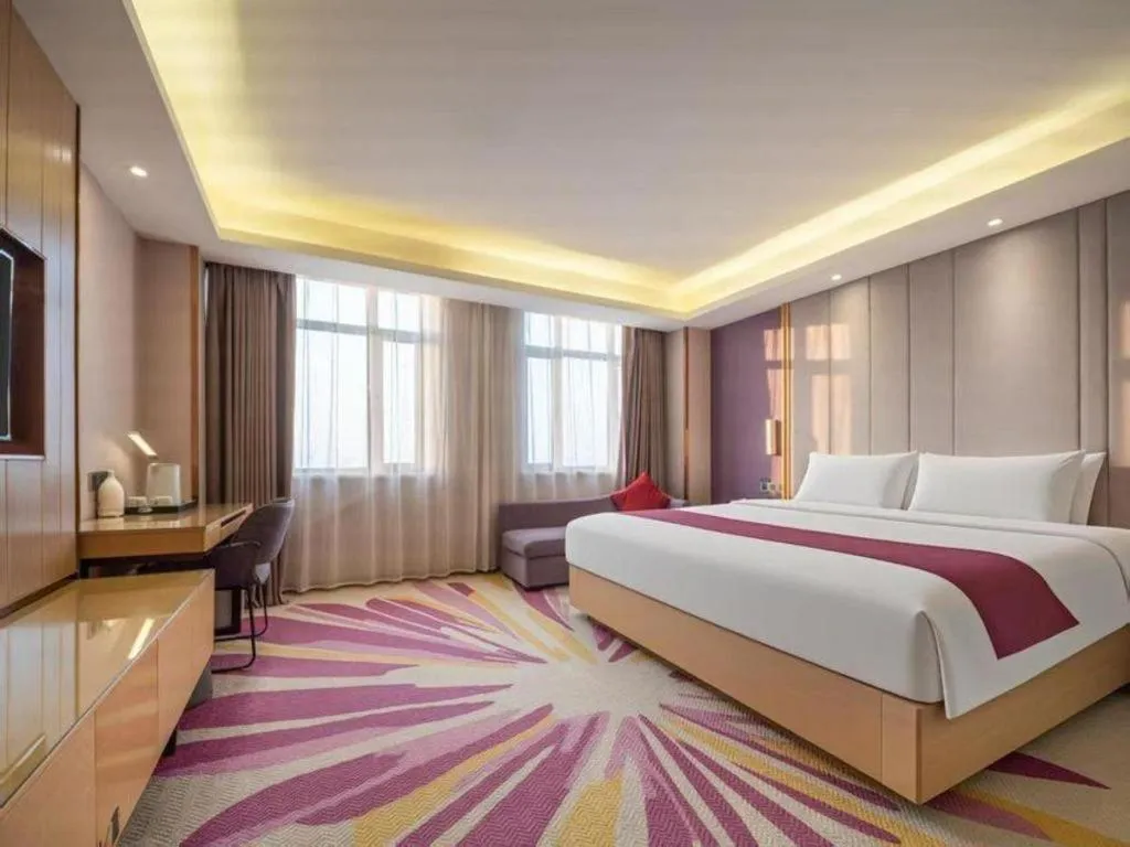 Bed in Lavande Hotel·Jining Party School Building