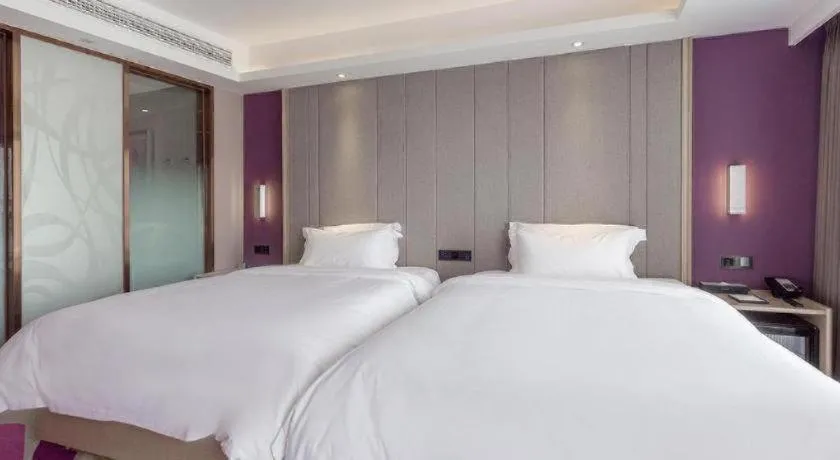 Bed in Lavande Hotel·Jining Party School Building