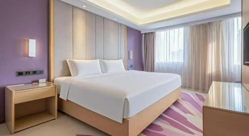 Bed in Lavande Hotel·Jining Party School Building