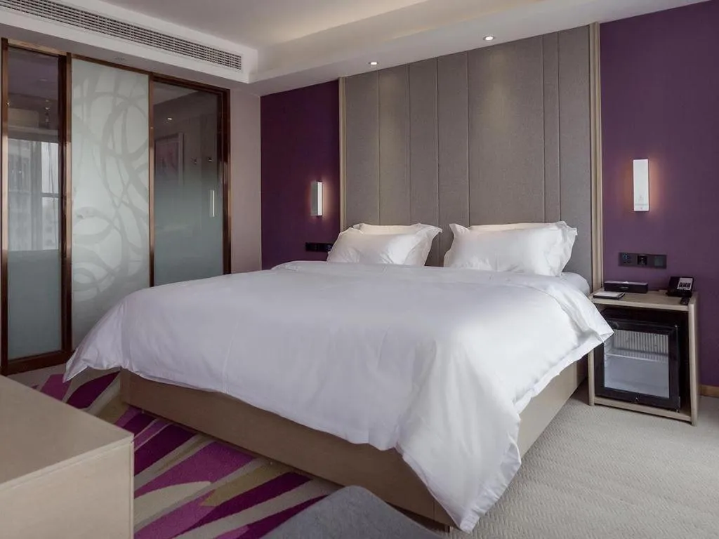 Bed in Lavande Hotel·Jining Party School Building