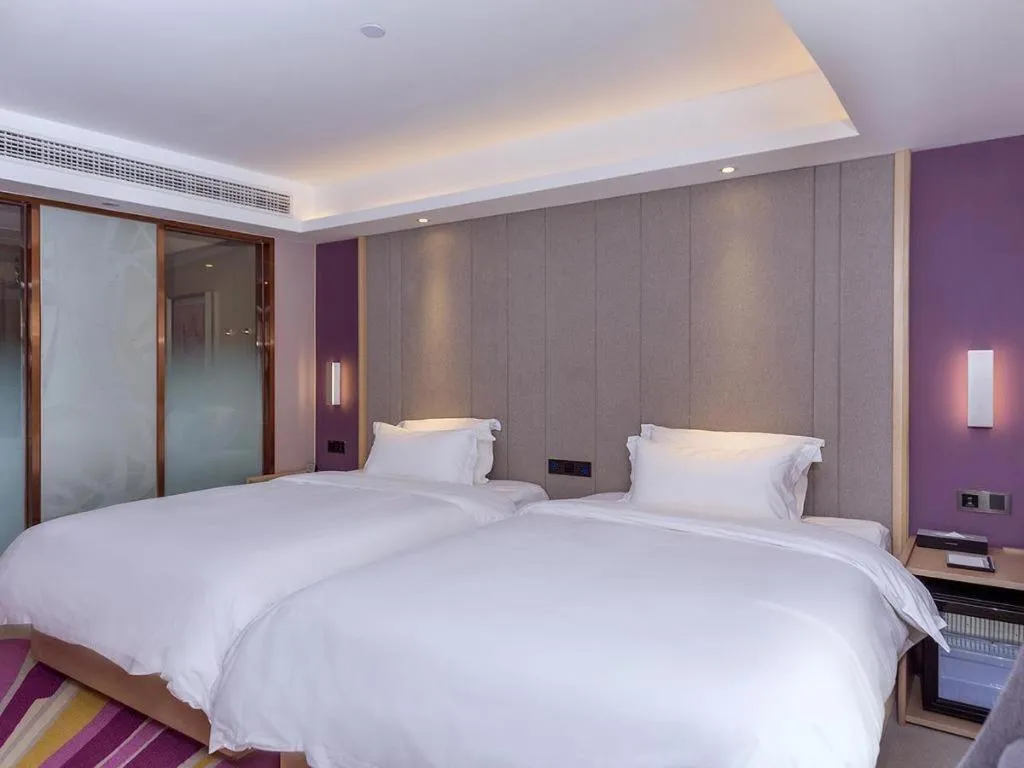 Bed in Lavande Hotel·Jining Party School Building