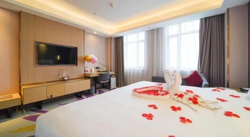 Bed in Lavande Hotel·Jining Party School Building