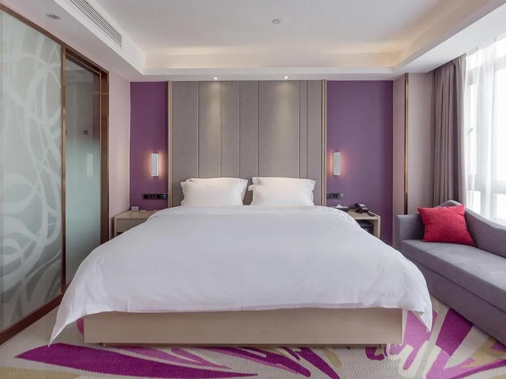 Bed in Lavande Hotel·Jining Party School Building