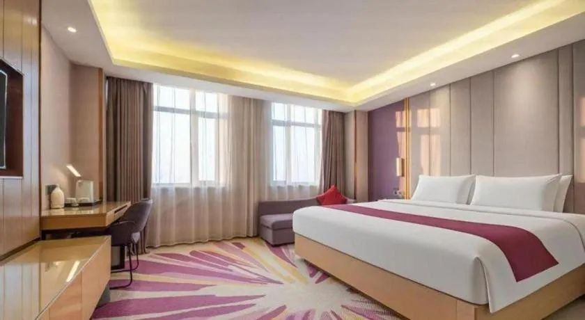 Bed in Lavande Hotel·Jining Party School Building