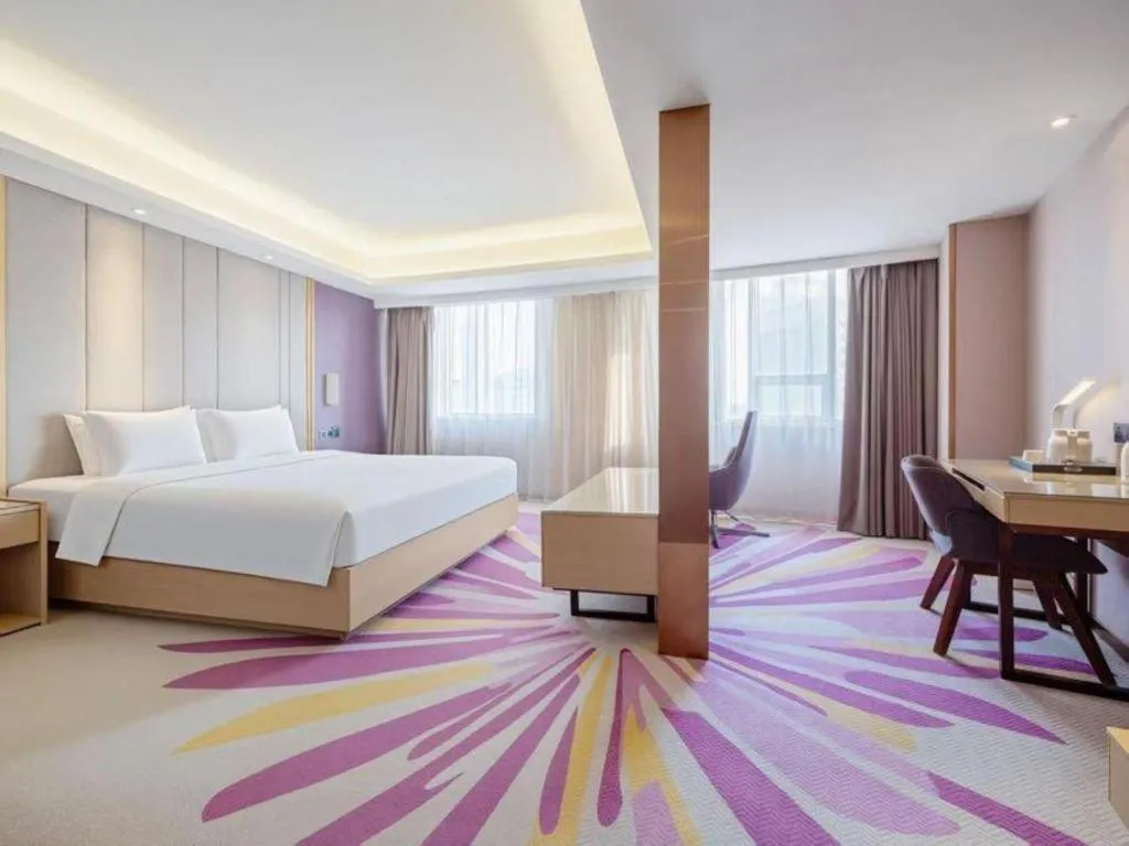 Bed in Lavande Hotel·Jining Party School Building